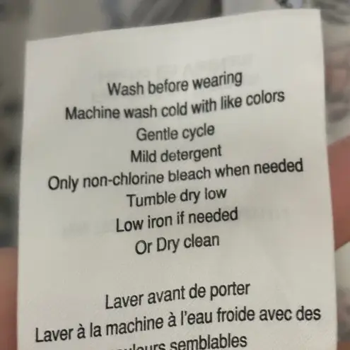 Motherhood 4/$25 BUNDLE DEAL OPEN FRONT KOMONO FLOWY BIRDS & ROSES PRINT BELL