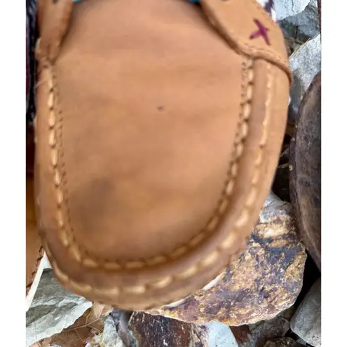 Twisted X Western Shoes Womens Aztec Lace Multi Brown WZX0006