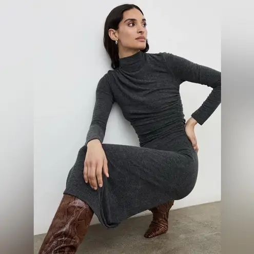 Rails Margaret Dress in Charcoal in Charcoal