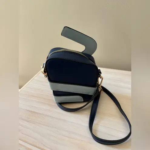 Cise Sterlo Statement Bag in Navy NWOT Blue