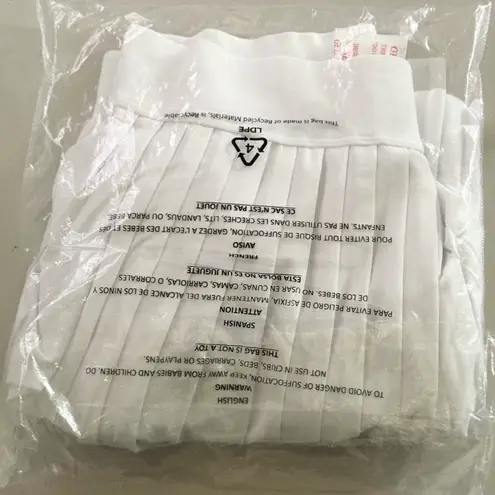 Beyond Yoga If You Pleats Mini Skirt – True White – Size S – NWT