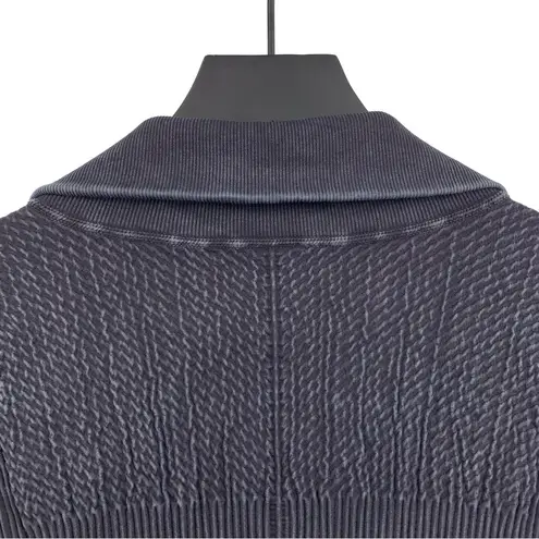 FREE PEOPLE MOVEMENT Seamless Mercury Moto Jacket Navy M/L Blue Size M