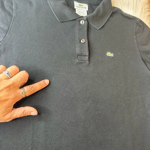 Lacoste  Ladies Black Polo Size 42