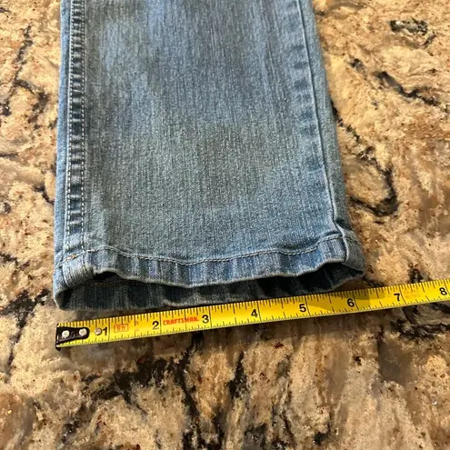 Ruff Hewn Jeans Embroidered Pocket Jeans Light Wash Womens Size 8 Spandex