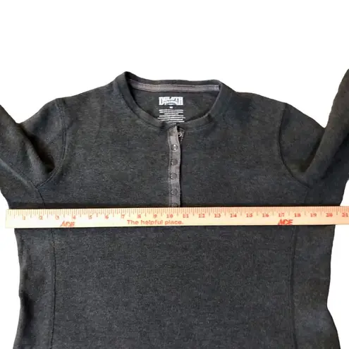 Duluth Trading Henley Womens M Used Gray 35052