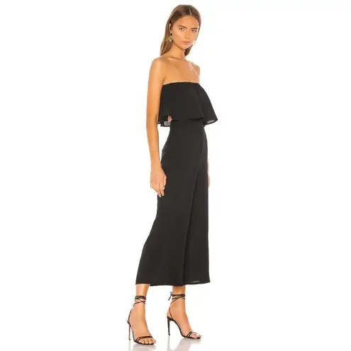 superdown  Brooke Set in Black Xsmall New Womens Outfit Strapless Crop Top Pants