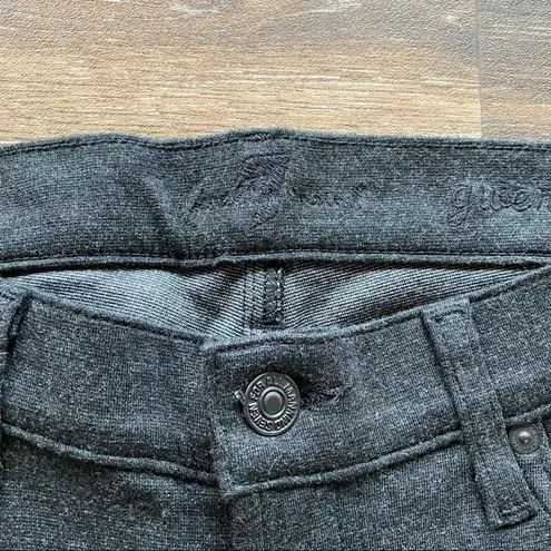 7 For All Mankind  Gwenevere Dark Grey Legging Pant Size 27