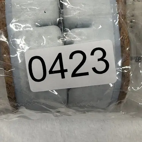 Camper Women's Sandals Cork Platform Rope Straps Adjustable White Yellow Size 37