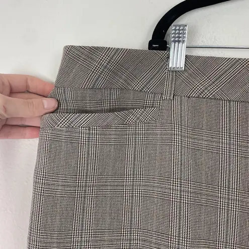 Avenue NEW Plaid Slimming Trouser Pants Size 28 Work Office Tummy Control