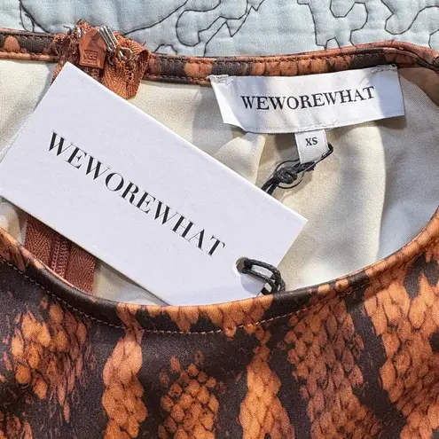 We Wore What Sleeveless Animal Print Fit & Flare Dress – XS💛