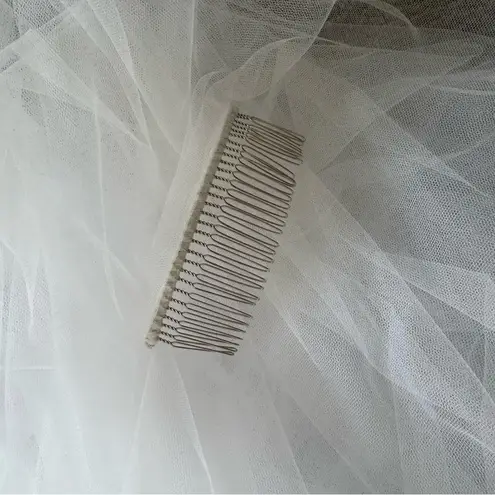 Chapel Horsehair 2” Veil in White