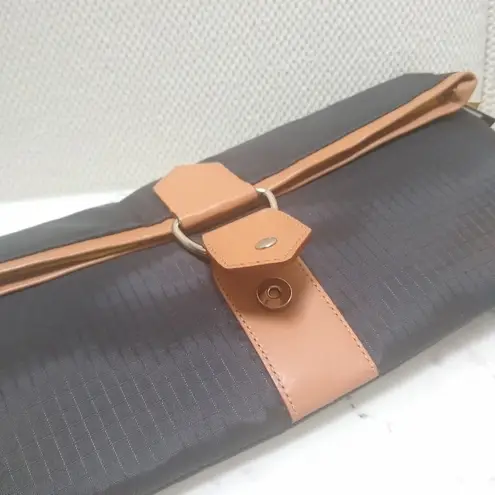 LeSportsac Remix Jet with Raw Leather Clutch