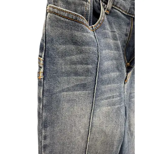 Revice Women's Venus Flare High Waist Star Detail Retro Y2K Denim Jeans Size 28 Blue