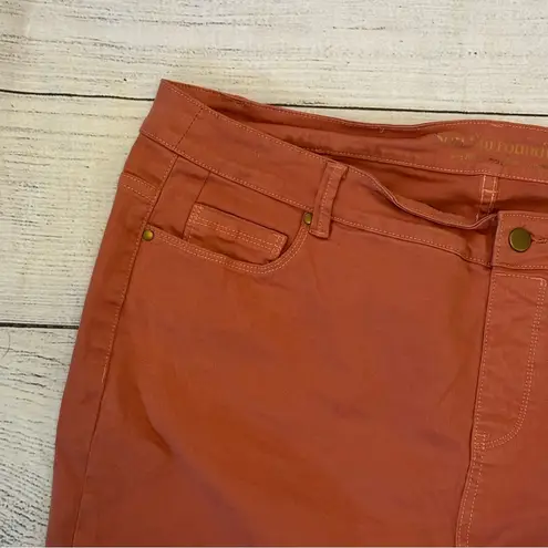 Soft Surroundings 1X rose color jean pants