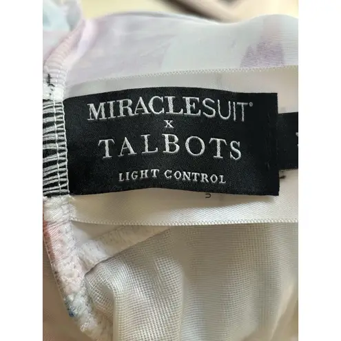 MiracleSuit x Talbots Light Control 2 Piece Colorful Swim Suit Size 14 Tankini