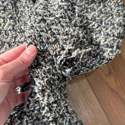 Vintage 80s Tweed Bishop Ballon Sleeve Coat Multiple Size M