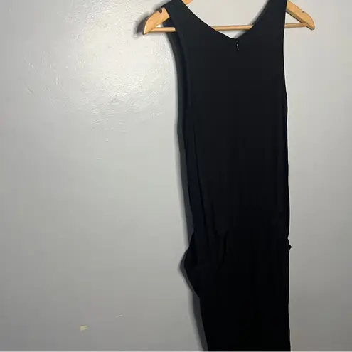 Sophisticated Black Sleeveless Jumpsuit