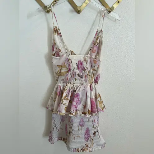 V. Chapman Periwinkle Dress in Savannah Rose Lavender 0 Revolve Cutout Front Tie