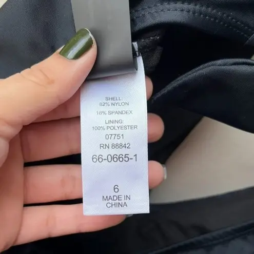 Ashley Graham x Swimsuits For All Black Pink Floral One Piece Swimsuit Size 6 S