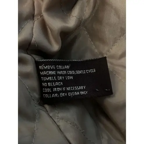 Giacca by Gallery Denim Jacket Womens 2X Blue Quilted Lined Zip Pockets