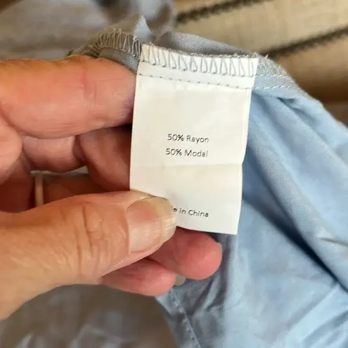 Allegra K Powder Blue Smocked Midi Dress New