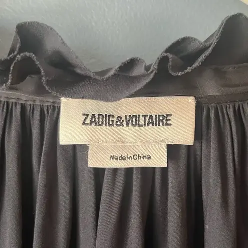 Zadig & Voltaire Theresa Satin Top