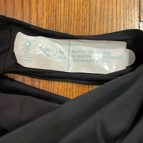 ANDIE Swim The Medium Coverage Mykonos One Piece Swimsuit Black size XL NWT