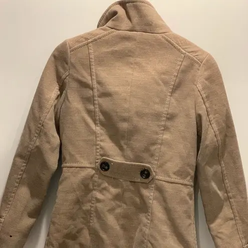 H&M  camel tan pea coat