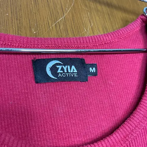 Zyia Active Woman’s Red Cali Sporty Casual Tank Size Medium