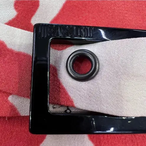 Just Cavalli Orange Printed Sleeveless