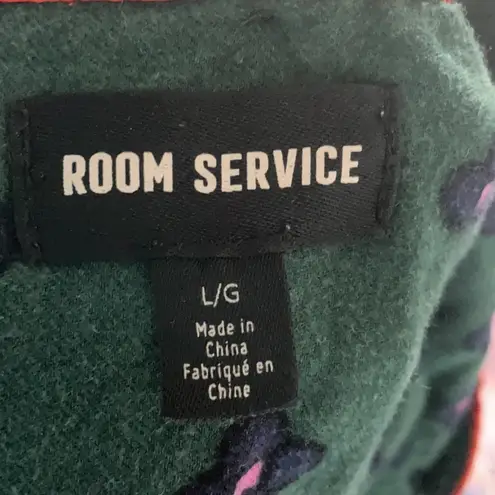 Room service green pattern pajamas large - Image 5
