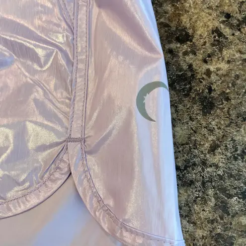 Zyia Active Women XL Lilac Purple Shine Bomber Running Shorts Liner