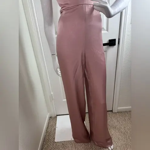 JAYGODFREY Pink Jumpsuit with Flowy Palazzo Style. #337 Size 6