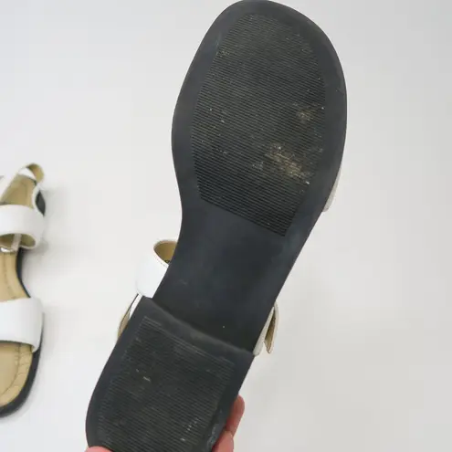 Cabin creek Vintage 90s White Leather Sandals