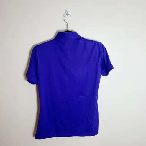 Augusta National Masters Polo Vintage Size Medium Purple Cotton Blend