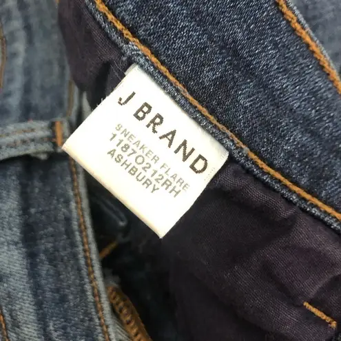 J Brand  sneaker flare dark wash ashbury jeans size 29