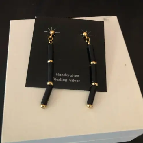 🍭6/$30 Bundle save Earrings Sticks Dangling Black