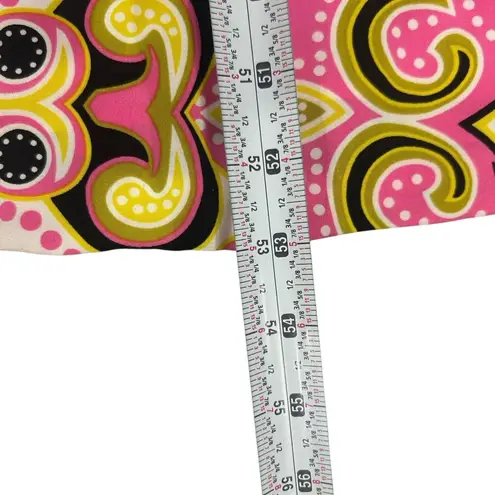 Tibi Valencia Silk Maxi Long Dress Sleeveless White Pink Black Multicolor Size 4