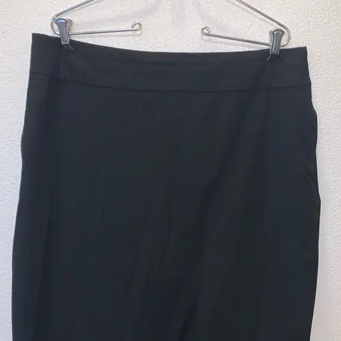 Old Navy  Stretch Black Office Midi Pencil Skirt