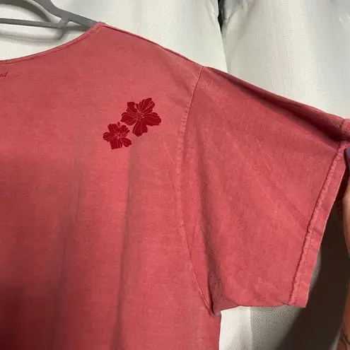 Crazy Shirts Hibiscus Dyed Pink Hawaii TShirt XXL