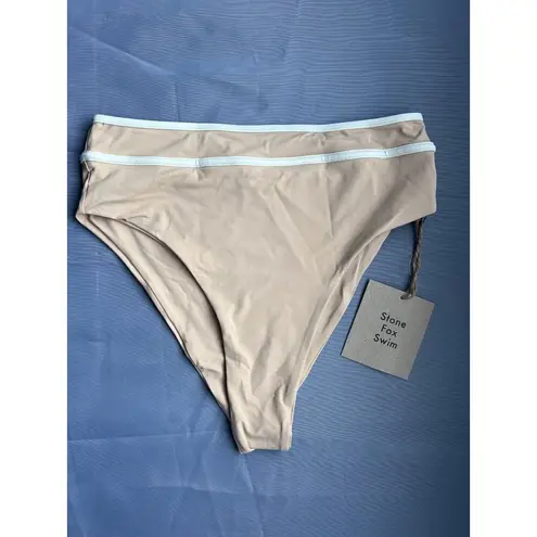 Free People  x Stone Fox Swim Juniper Bottom in Frappe NWT High Rise Medium