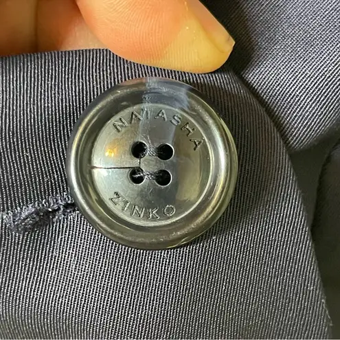 NWT Natasha Zinko 100% wool sleeveless wrap around mid thumbnail 12