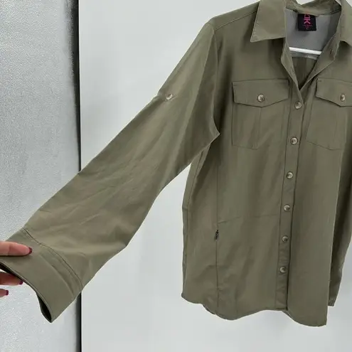 little Donkey Andy Stretch Quick Dry Water Resistant UPF50+ Hiking Sage size S Green - Image 4