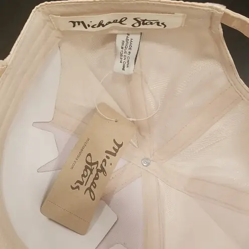 Michael Stars ππ Satin Dreams Baseball Cap ~ Gold NWT