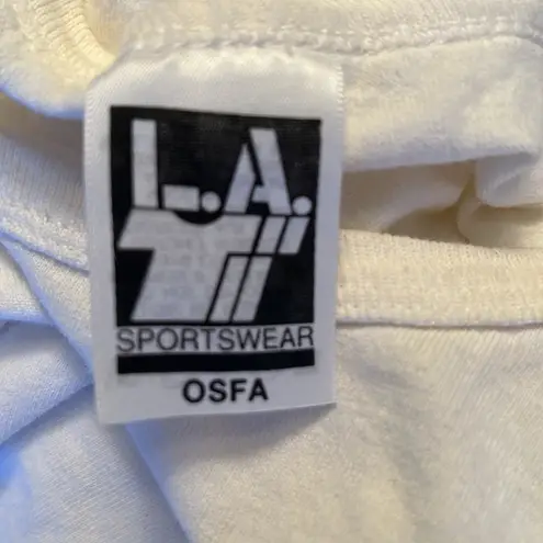 Tank dress beach coverup embroidered with Florida dolphin sun and ocean wave White Size undefined