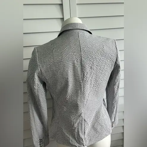 Banana Republic | Seersucker Academy Blazer Blue Size 4P