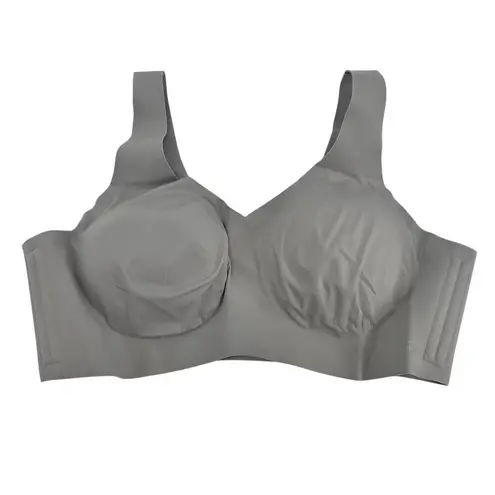 Honeylove SoftForm Bra back smoothing invisible seams moon dust / gray size 2X