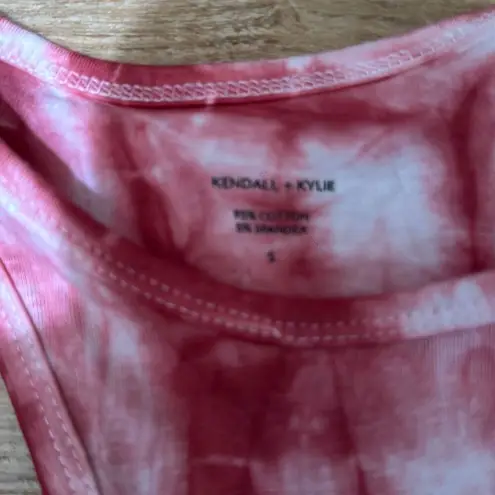 Kendall + Kylie NWOT  bodycon tie dye dress size small