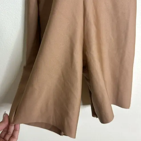 SKIMS body plunge mid thigh bodysuit in color sienna size small