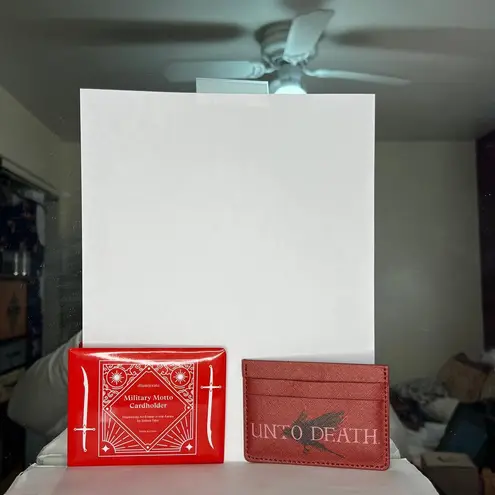 Illumicrate An Ember in the Ashes Military Motto Card Holder